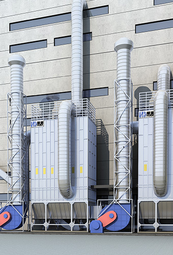 Central dust removal series